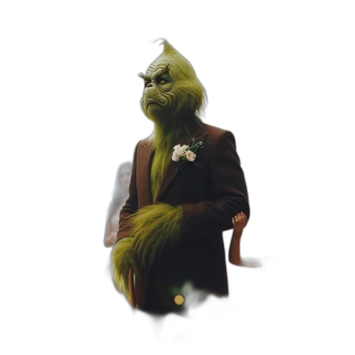 animal, creature, staff, jacket transparent PNG cut-out