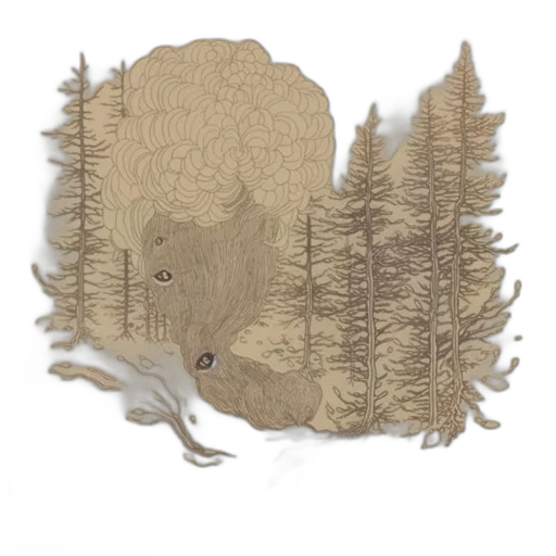 hair, crown, tree, hat transparent PNG cut-out
