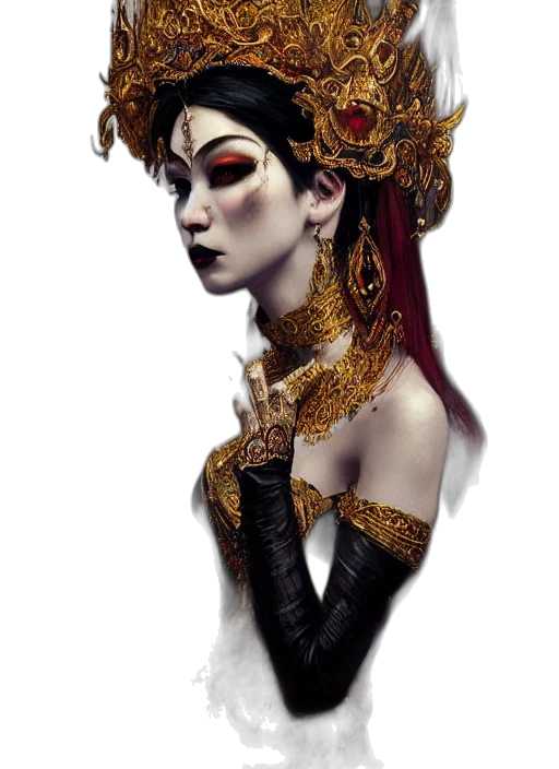 mask, jewelry, crown, face transparent PNG cut-out