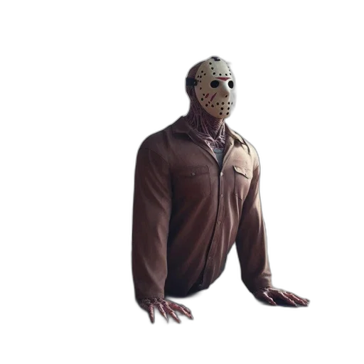 jacket, mask, robot, creature transparent PNG cut-out