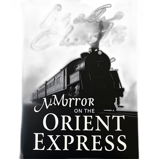 cover, book, agatha, christie transparent PNG cut-out