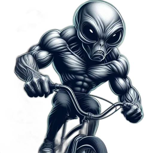 robot, creature, comic book art, concept art transparent PNG cut-out