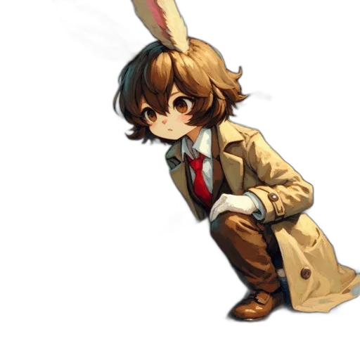 staff, animal, jacket, weapon transparent PNG cut-out