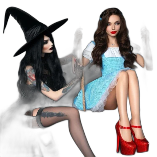 dress, fantasy art, concept art, cartoon transparent PNG cut-out