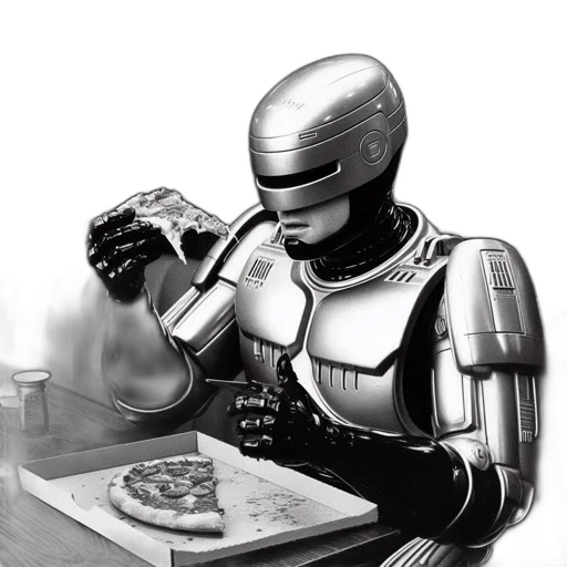 robot, food, weapon, concept art transparent PNG cut-out