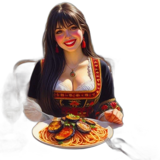 food, dress, face, robot transparent PNG cut-out