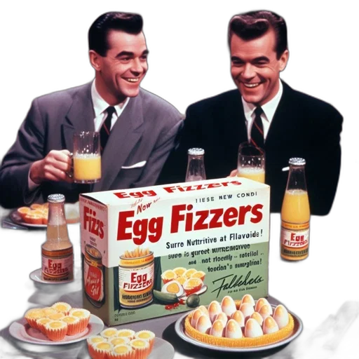 food, vintage, showcases, two transparent PNG cut-out