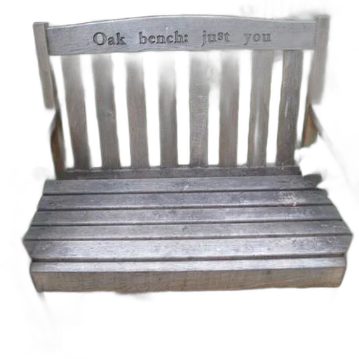 furniture, weathered, wooden, bench transparent PNG cut-out