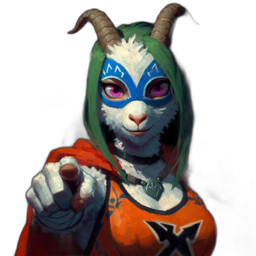 mask, staff, dragon, animal transparent PNG cut-out