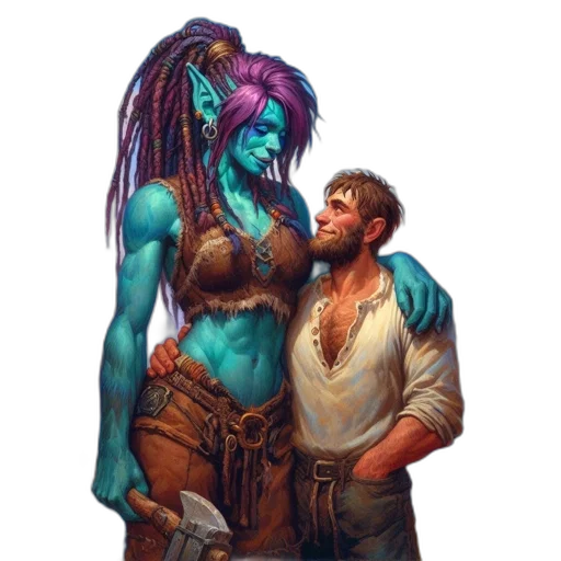 creature, concept art, fantasy art, comic book art transparent PNG cut-out