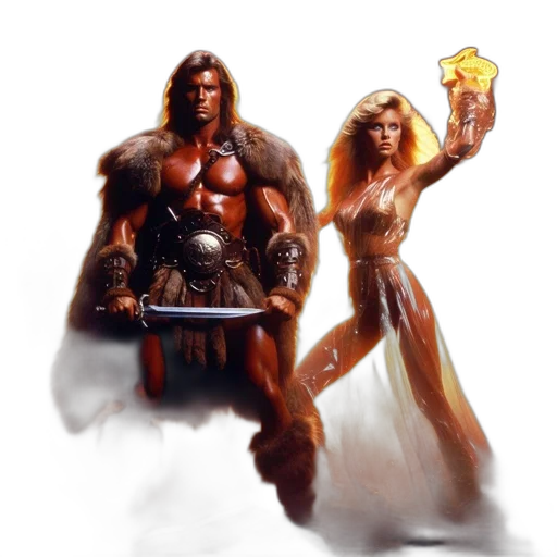 concept art, fantasy art, comic book art, pixel art transparent PNG cut-out