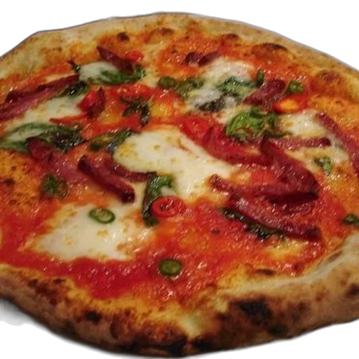 food, photorealistic, 3d render, pizza transparent PNG cut-out