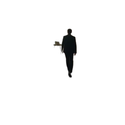 staff, robot, umbrella, jacket transparent PNG cut-out