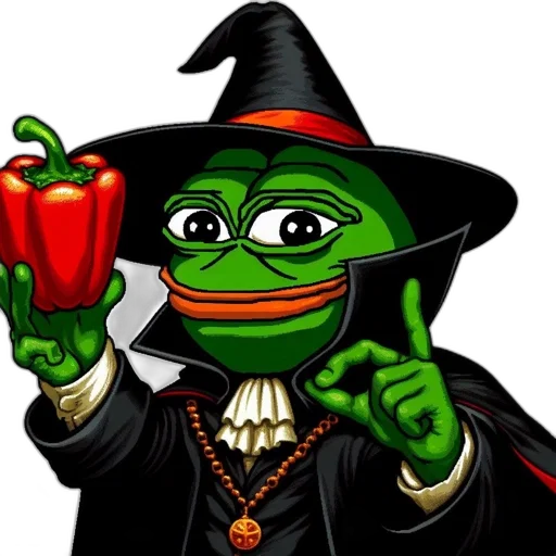 food, staff, cartoon, frog transparent PNG cut-out
