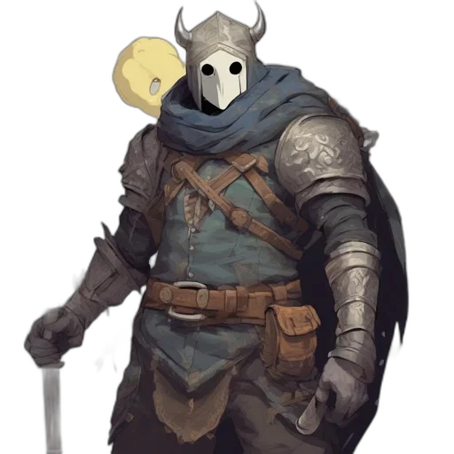 mask, sword, face, staff transparent PNG cut-out