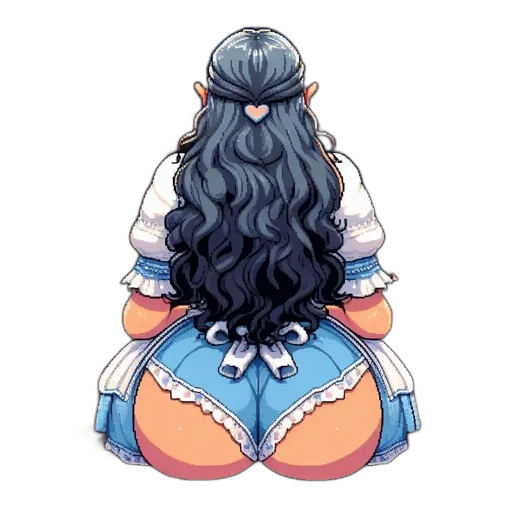 crown, dress, hair, jacket transparent PNG cut-out