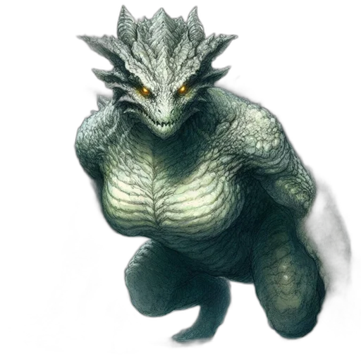 dragon, creature, animal, staff transparent PNG cut-out