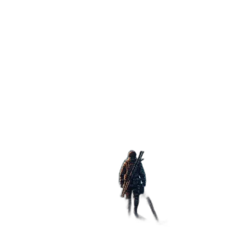 jacket, umbrella, robot, creature transparent PNG cut-out