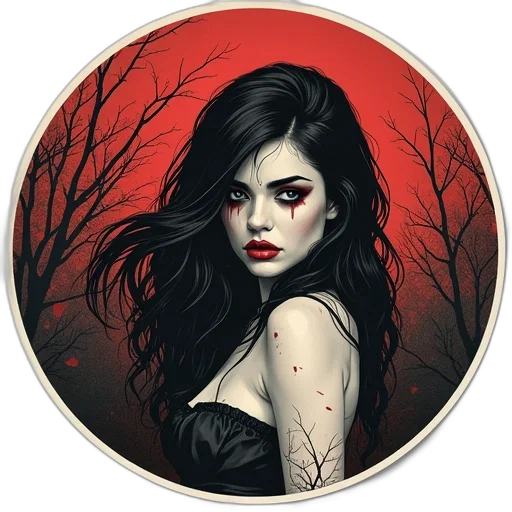 face, jewelry, comic book art, fantasy art transparent PNG cut-out