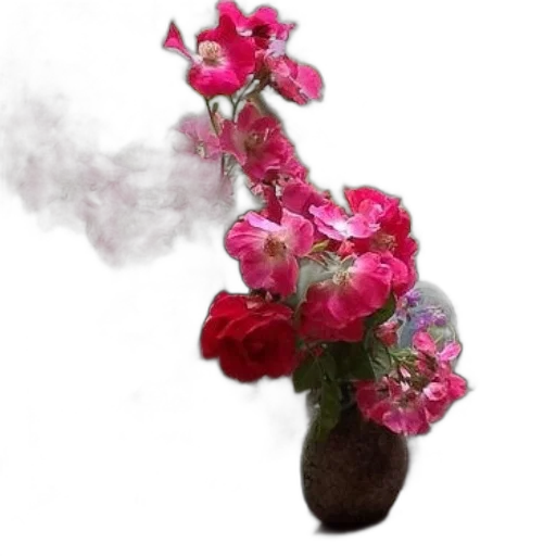 flower, staff, weapon, crown transparent PNG cut-out