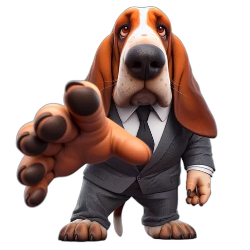 staff, animal, concept art, 3d render transparent PNG cut-out