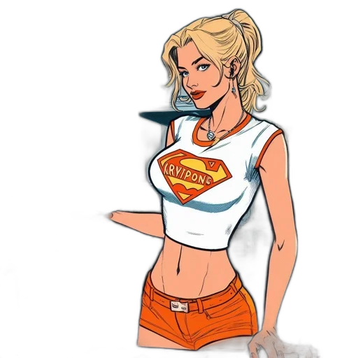 comic book art, cartoon, concept art, fantasy art transparent PNG cut-out