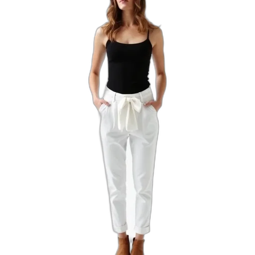 monochrome, woman, standing, front transparent PNG cut-out