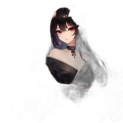 mask, dress, face, staff transparent PNG cut-out