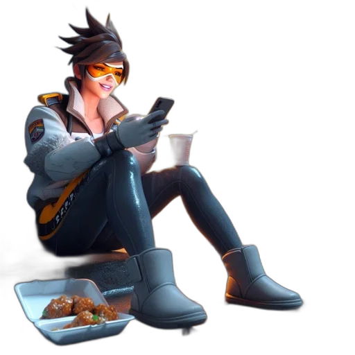 jacket, food, weapon, staff transparent PNG cut-out