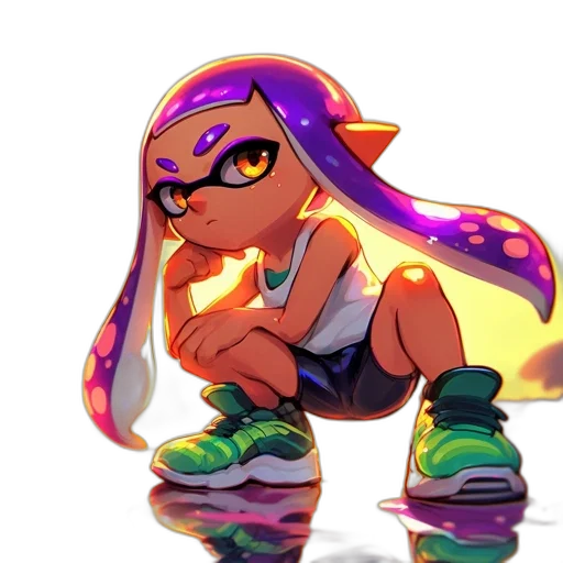 weapon, dress, vaporwave, concept art transparent PNG cut-out