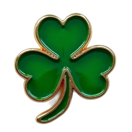 jewelry, crown, shamrock, patrick transparent PNG cut-out