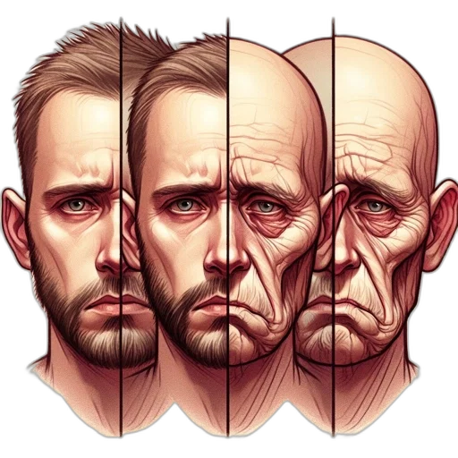 face, mask, comic book art, concept art transparent PNG cut-out