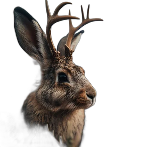 animal, creature, crown, face transparent PNG cut-out