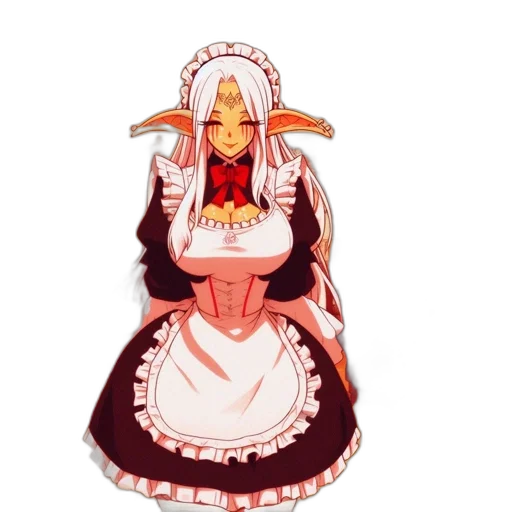 dress, staff, crown, hat transparent PNG cut-out