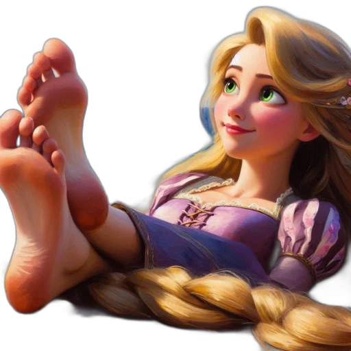 shoes, face, photorealistic, fantasy art transparent PNG cut-out