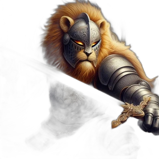 animal, sword, fantasy art, concept art transparent PNG cut-out