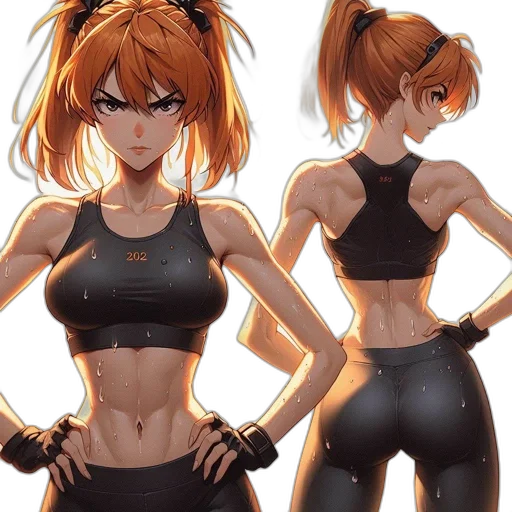 anime, concept art, comic book art, cartoon transparent PNG cut-out