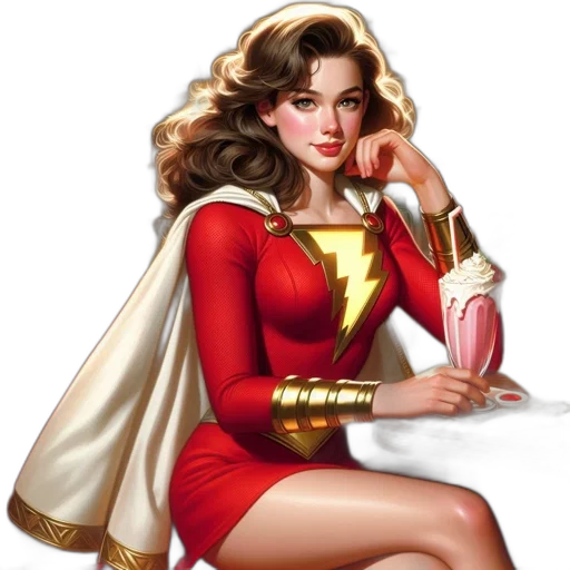 comic book art, concept art, fantasy art, cartoon transparent PNG cut-out