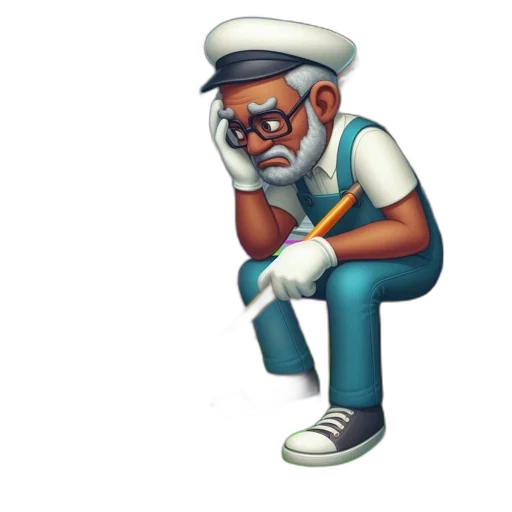 staff, concept art, pixel art, cartoon transparent PNG cut-out