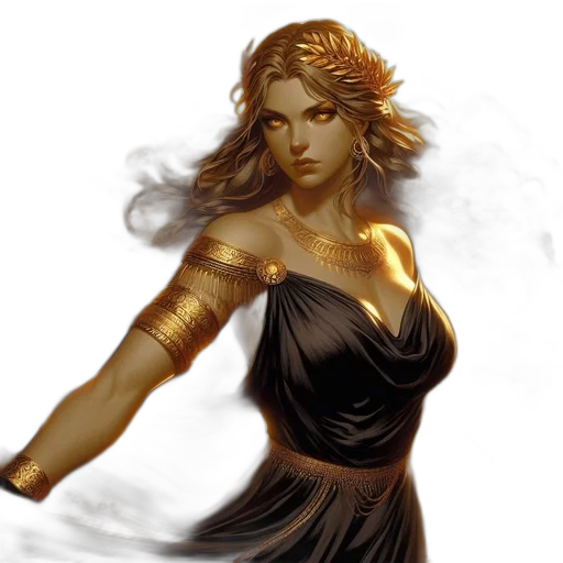 dress, fantasy art, concept art, comic book art transparent PNG cut-out