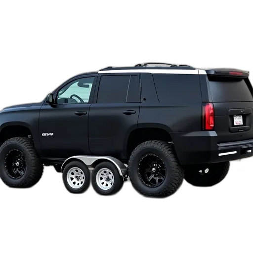 car, black, suv, white transparent PNG cut-out