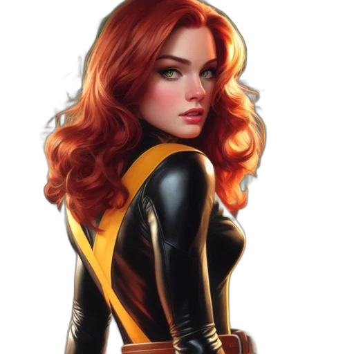 jacket, comic book art, concept art, fantasy art transparent PNG cut-out