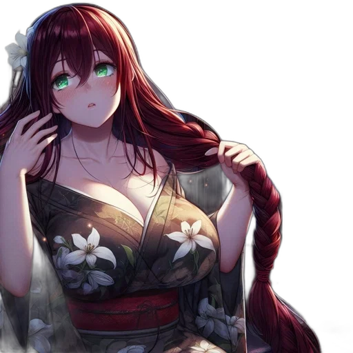dress, weapon, crown, anime transparent PNG cut-out
