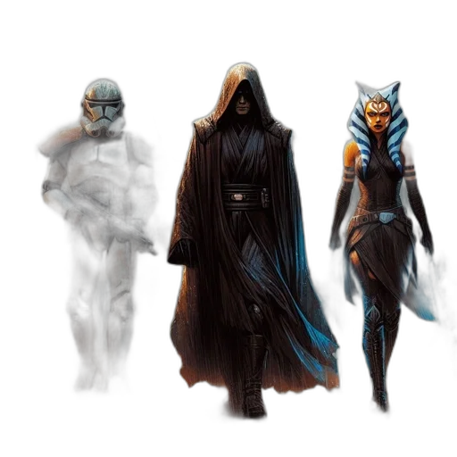 concept art, fantasy art, comic book art, pixel art transparent PNG cut-out