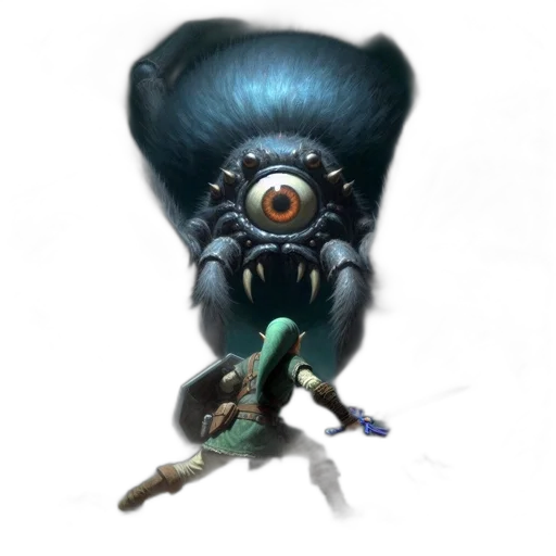 creature, mask, staff, robot transparent PNG cut-out