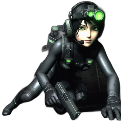 robot, weapon, 3d render, concept art transparent PNG cut-out