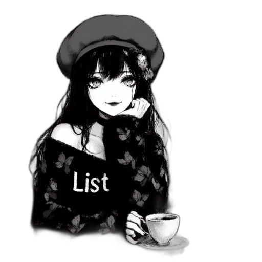 hat, dress, staff, food transparent PNG cut-out