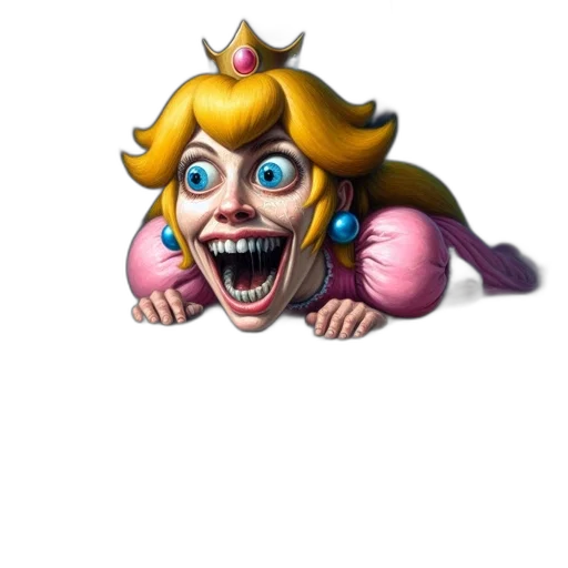 crown, face, mask, creature transparent PNG cut-out