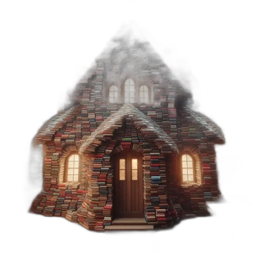 building, 3d render, concept art, pixel art transparent PNG cut-out