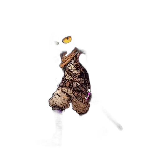 creature, staff, food, animal transparent PNG cut-out